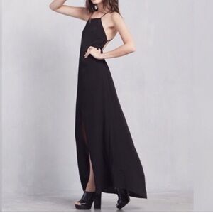 Reformation Backless Linen Dress